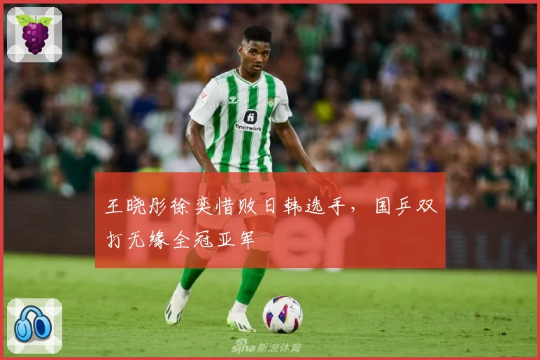 王晓彤徐奕惜败日韩选手，国乒双打无缘全冠亚军